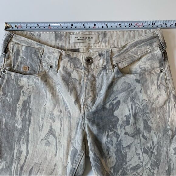 Maison Scotch La Parisienne Skinny -Marble Effect jeans - Picture 9 of 11